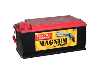Аккумулятор 6ст - 190 (Magnum) конус
