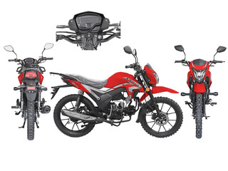 Мопед Alpha SA Max OFFROAD LUX (Форсир.)